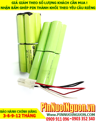 Pin sạc 14.4v AA1800mAh; Pin sạc NiMh 14.4v AA1800mAh; Pin sạc khối công nghiệp 14.4v AA1800mAh